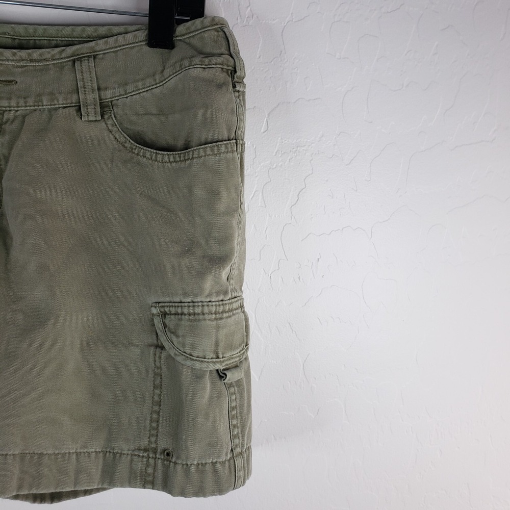 The North Face Shorts Women's Size 8 Green A5 Series Outdoor Hiking Cargo Pocket - Picture 6 of 11